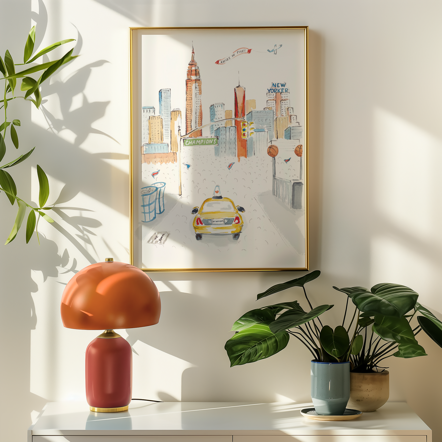 NY KNICKS 2026 CHAMPS - Art Print