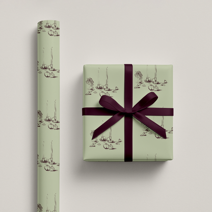 Still Life Gift Wrap — Elegant Holiday & Year-Round Wrapping Paper Roll